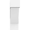 Ekena Millwork Standard Traditional Architectural Grade PVC Bracket with Block Ends, 5"W x 18"D x 18"H BKTP05X18X18TRA05 - alternate 3